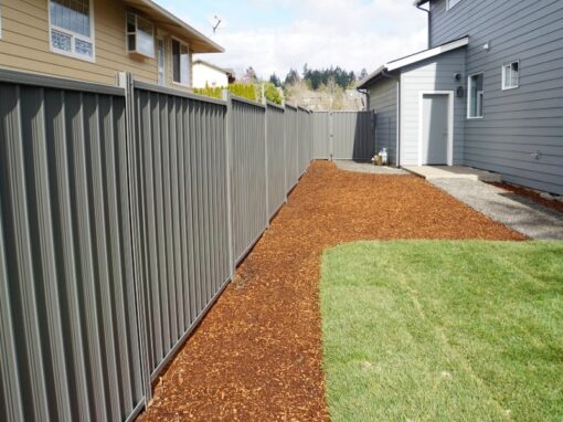 Back yard fence, fencing for privacy