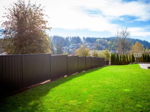 Back yard fence, fencing for privacy