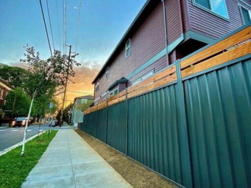 Back yard fence, fencing for privacy